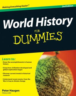 Cover of the book World History For Dummies by David S. Weiss