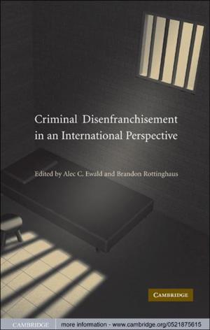 Cover of the book Criminal Disenfranchisement in an International Perspective by Nicholas Morton