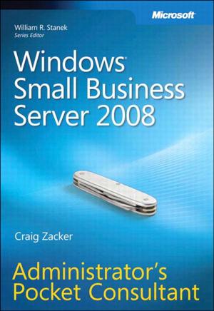Cover of the book Windows Small Business Server 2008 Administrator's Pocket Consultant by Adobe Creative Team
