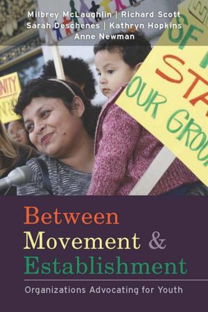 Book cover of Between Movement and Establishment