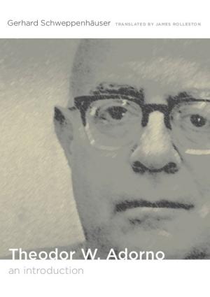 Book cover of Theodor W. Adorno