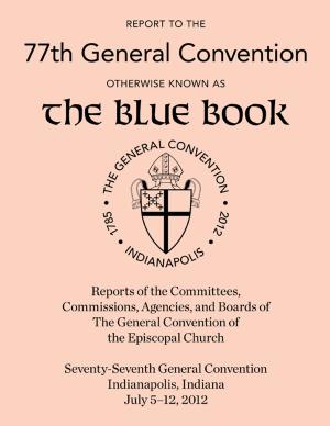 Cover of Report to the 76th General Convention