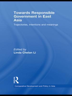 Cover of the book Towards Responsible Government in East Asia by J. S. McClelland, Dr J S Mcclelland