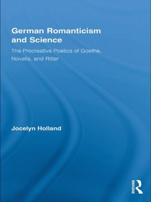 Cover of the book German Romanticism and Science by John Hollander