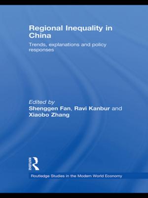 Cover of the book Regional Inequality in China by Jeffrey R. Cornwall, David O. Vang, Jean M. Hartman