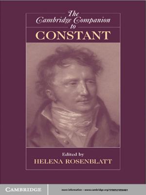 bigCover of the book The Cambridge Companion to Constant by 