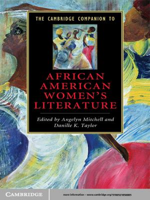 Cover of the book The Cambridge Companion to African American Women's Literature by Roland Paris