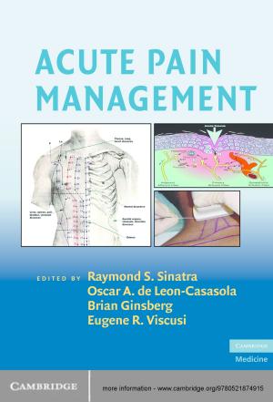 Cover of the book Acute Pain Management by Sarah Elise Wiliarty