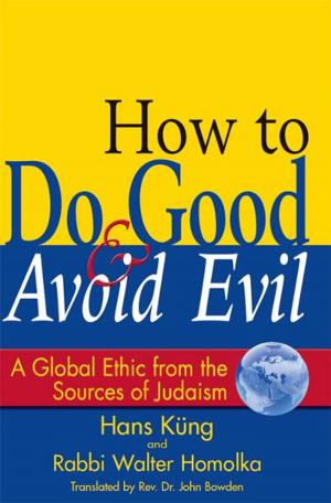 Cover of How to Do Good and Avoid Evil: A Global Ethic from the Sources of Judaism