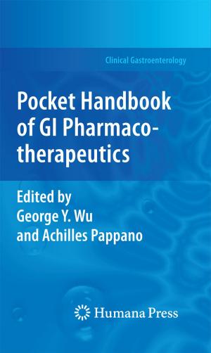 Cover of the book Pocket Handbook of GI Pharmacotherapeutics by John A. DiMaggio, Wesley Vernon OBE