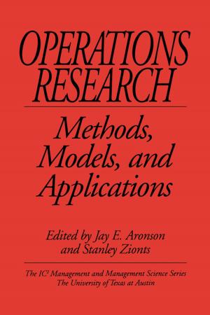 Cover of the book Operations Research by Lawrence R. Jones, Philip J. Candreva, Marc R. DeVore
