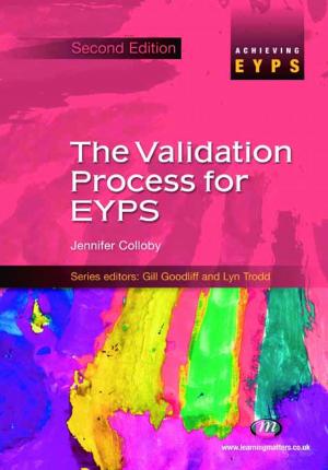 Cover of the book The Validation Process for EYPS by Dr. Sharon M. Ravitch, Dr. Nicole C. Mittenfelner Carl