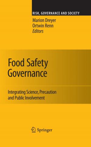 Cover of the book Food Safety Governance by Georg Wolschin