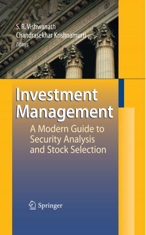 Cover of the book Investment Management by H.U. Zollinger, U. Riede, G. Thiel, M.J. Mihatsch, J. Torhorst