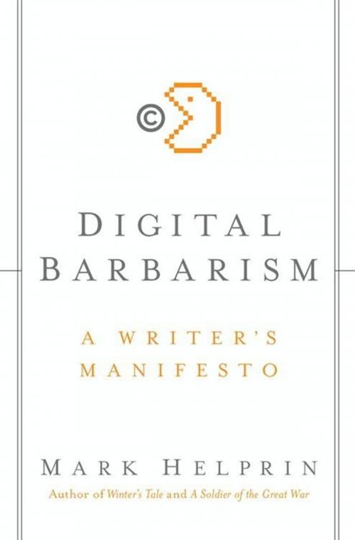 Cover of the book Digital Barbarism by Mark Helprin, HarperCollins e-books