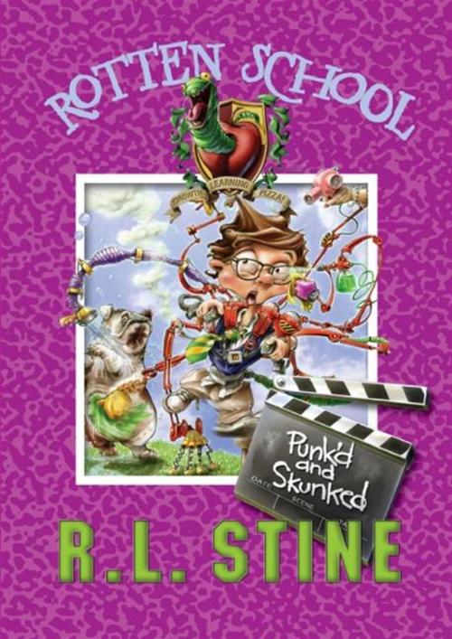 Cover of the book Rotten School #11: Punk'd and Skunked by R.L. Stine, HarperCollins