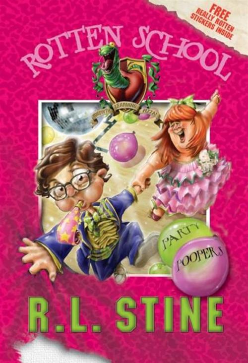Cover of the book Rotten School #9: Party Poopers by R.L. Stine, HarperCollins