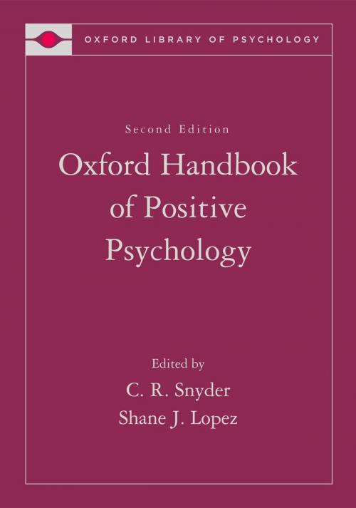 Cover of the book The Oxford Handbook of Positive Psychology by , Oxford University Press