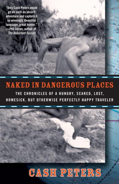 Cover of the book Naked in Dangerous Places by Cash Peters, Crown/Archetype