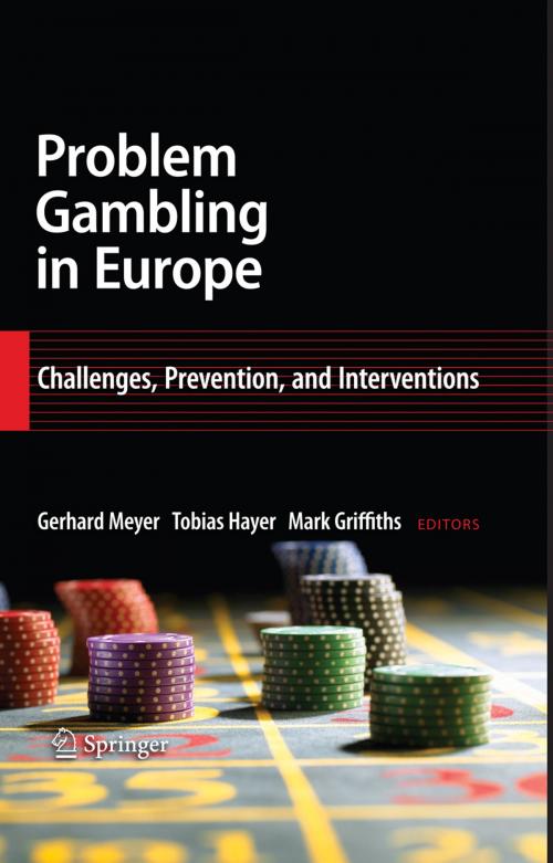 Cover of the book Problem Gambling in Europe by , Springer New York