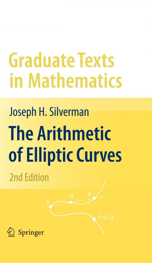 Cover of the book The Arithmetic of Elliptic Curves by Joseph H. Silverman, Springer New York
