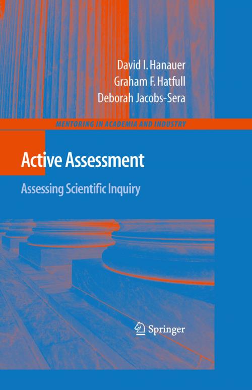 Cover of the book Active Assessment: Assessing Scientific Inquiry by David I. Hanauer, Graham F. Hatfull, Debbie Jacobs-Sera, Springer New York