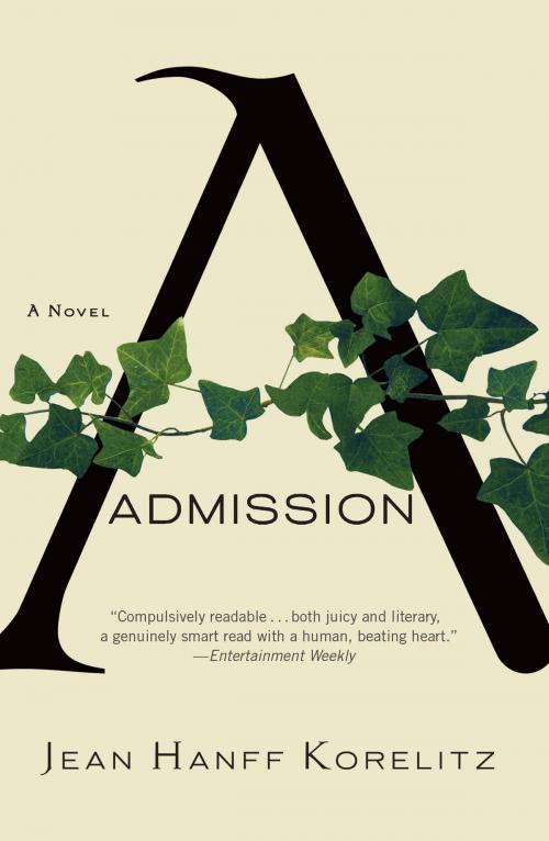 Cover of the book Admission by Jean Hanff Korelitz, Grand Central Publishing