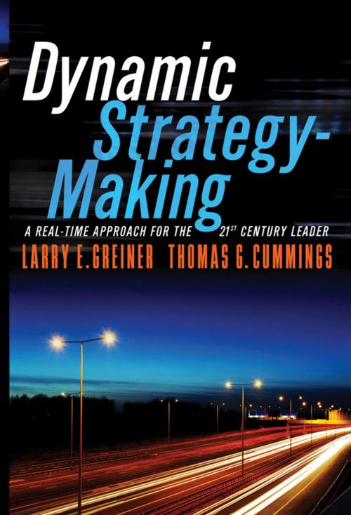 Cover of the book Dynamic Strategy-Making by Larry E. Greiner, Thomas G. Cummings, Wiley