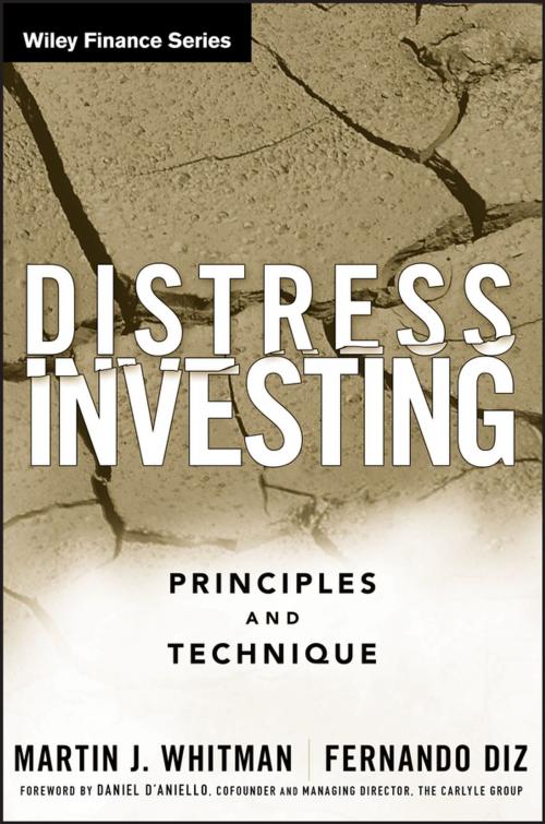 Cover of the book Distress Investing by Martin J. Whitman, Fernando Diz, Wiley