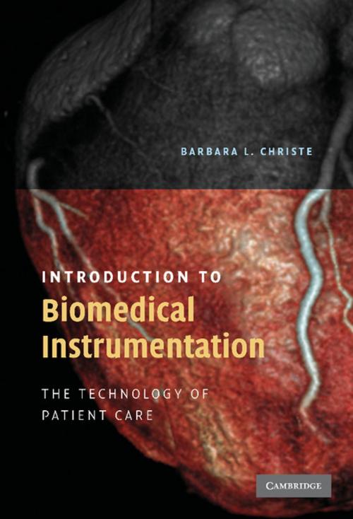 Cover of the book Introduction to Biomedical Instrumentation by Barbara Christe, Cambridge University Press