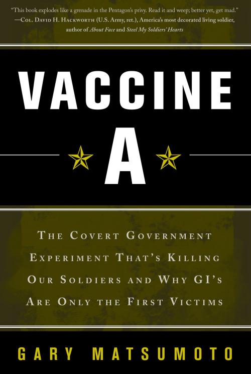 Cover of the book Vaccine A by Gary Matsumoto, Basic Books