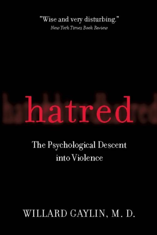 Cover of the book Hatred by Willard Gaylin, PublicAffairs