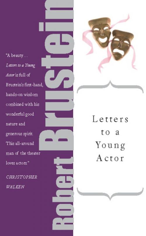 Cover of the book Letters to a Young Actor by Robert Brustein, Basic Books