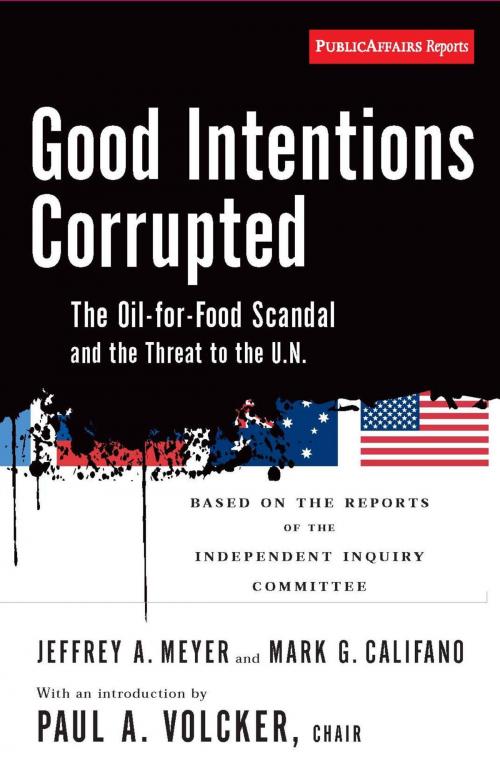 Cover of the book Good Intentions Corrupted by Paul Volcker, Mark Califano, JEFFREY MEYER, PublicAffairs