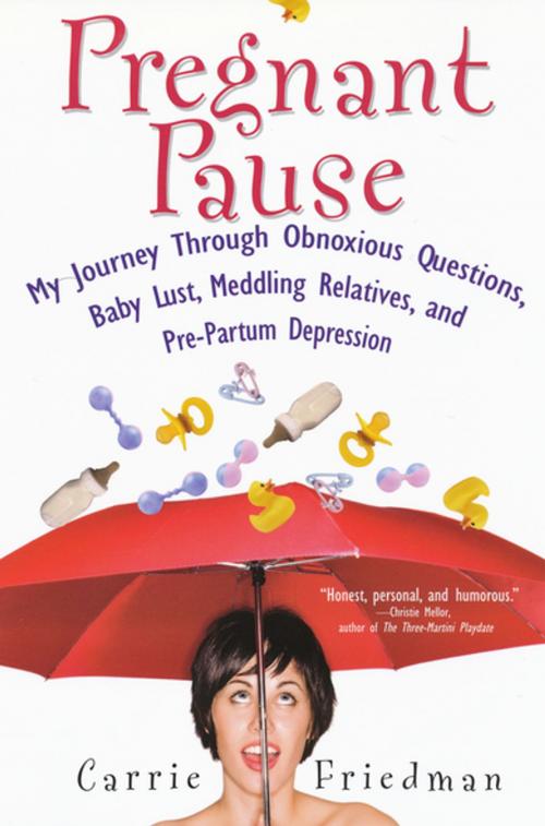 Cover of the book Pregnant Pause: by Carrie Friedman, Citadel Press