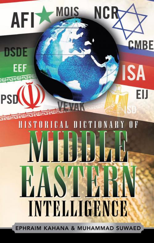 Cover of the book Historical Dictionary of Middle Eastern Intelligence by Ephraim Kahana, Muhammad Suwaed, Scarecrow Press