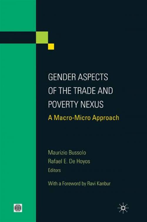 Cover of the book Gender Aspects Of The Trade And Poverty Nexus: A Macro-Micro Approach by Bussolo Maurizio; E. De Hoyos Rafael, World Bank