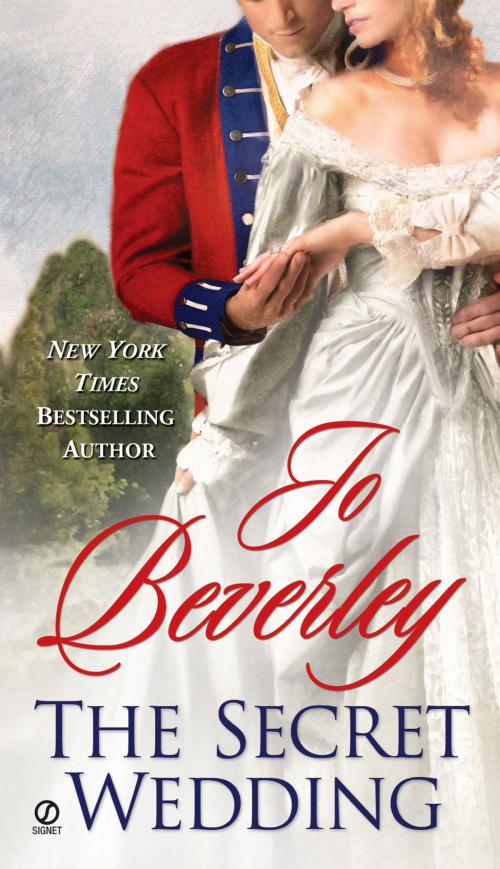 Cover of the book The Secret Wedding by Jo Beverley, Penguin Publishing Group