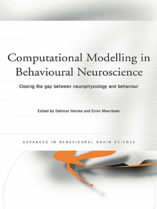Cover of the book Computational Modelling in Behavioural Neuroscience by , Taylor and Francis