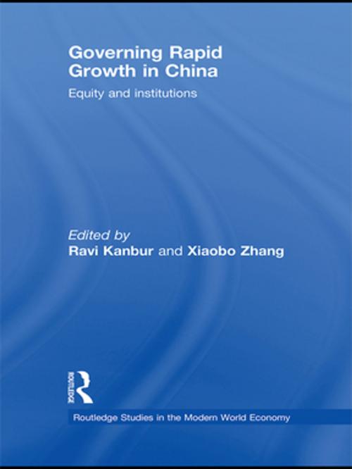 Cover of the book Governing Rapid Growth in China by , Taylor and Francis