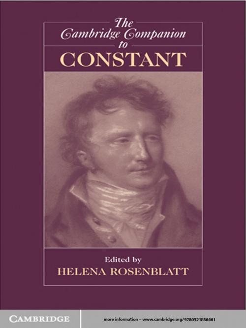 Cover of the book The Cambridge Companion to Constant by , Cambridge University Press