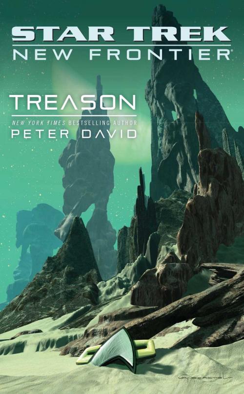 Cover of the book Star Trek: New Frontier: Treason by Peter David, Pocket Books/Star Trek