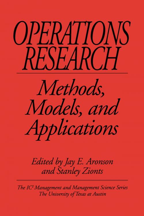 Cover of the book Operations Research by , Information Age Publishing