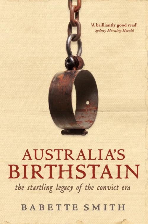 Cover of the book Australia's Birthstain by Babette Smith, Allen & Unwin