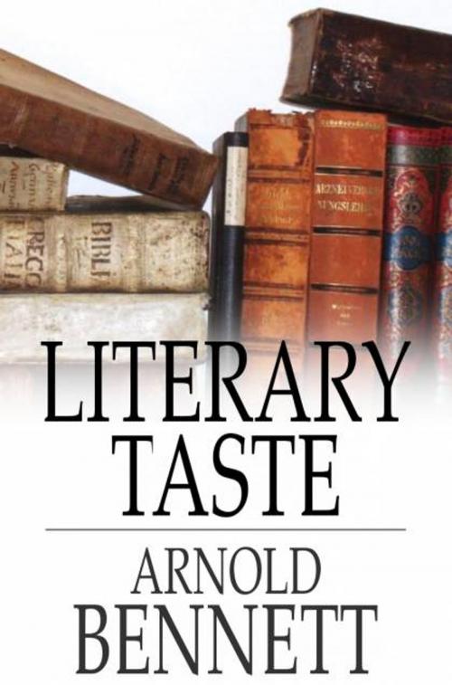 Cover of the book Literary Taste by Arnold Bennett, The Floating Press