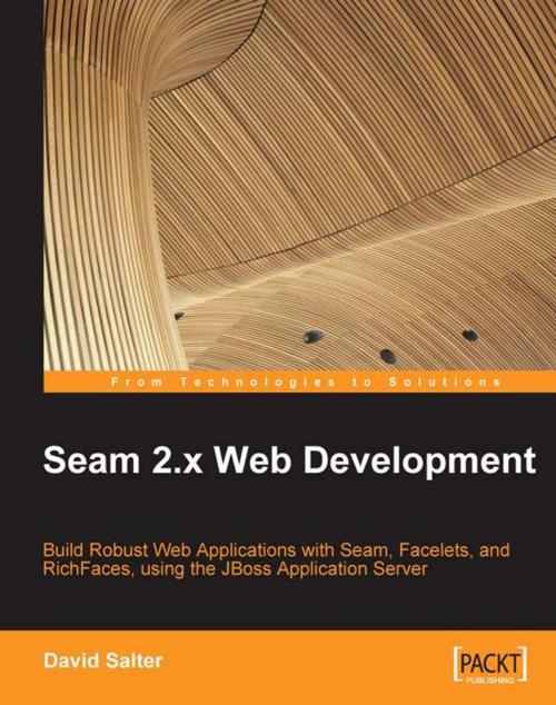 Cover of the book Seam 2.x Web Development by David Salter, Packt Publishing