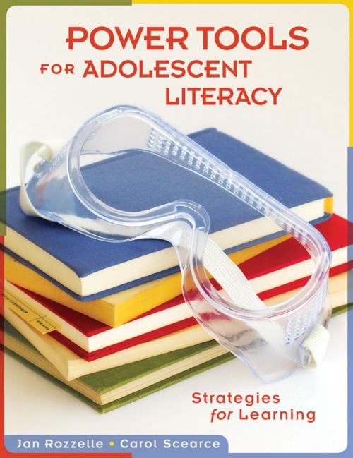 Cover of the book Power Tools for Adolescent Literacy by Jan Rozzelle, Carol Scearce, Solution Tree Press