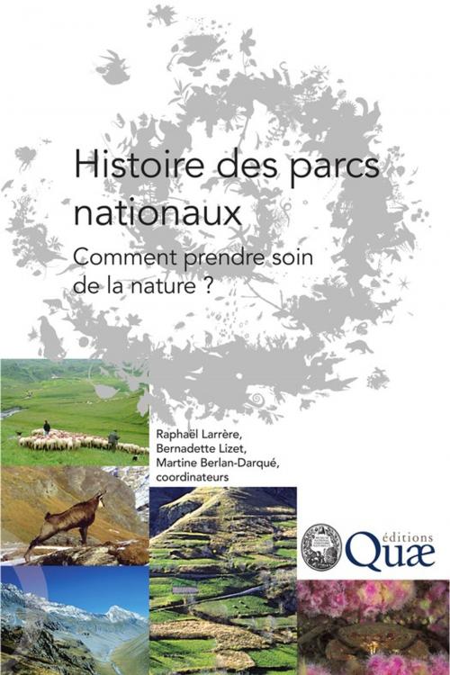 Cover of the book Histoire des parcs nationaux by Martine Berlan-Darqué, Raphaël Larrère, Bernadette Lizet, Quae