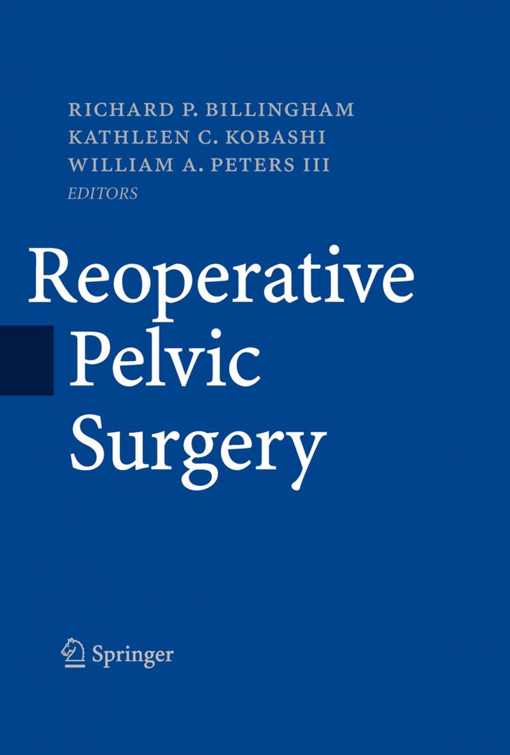 Big bigCover of Reoperative Pelvic Surgery