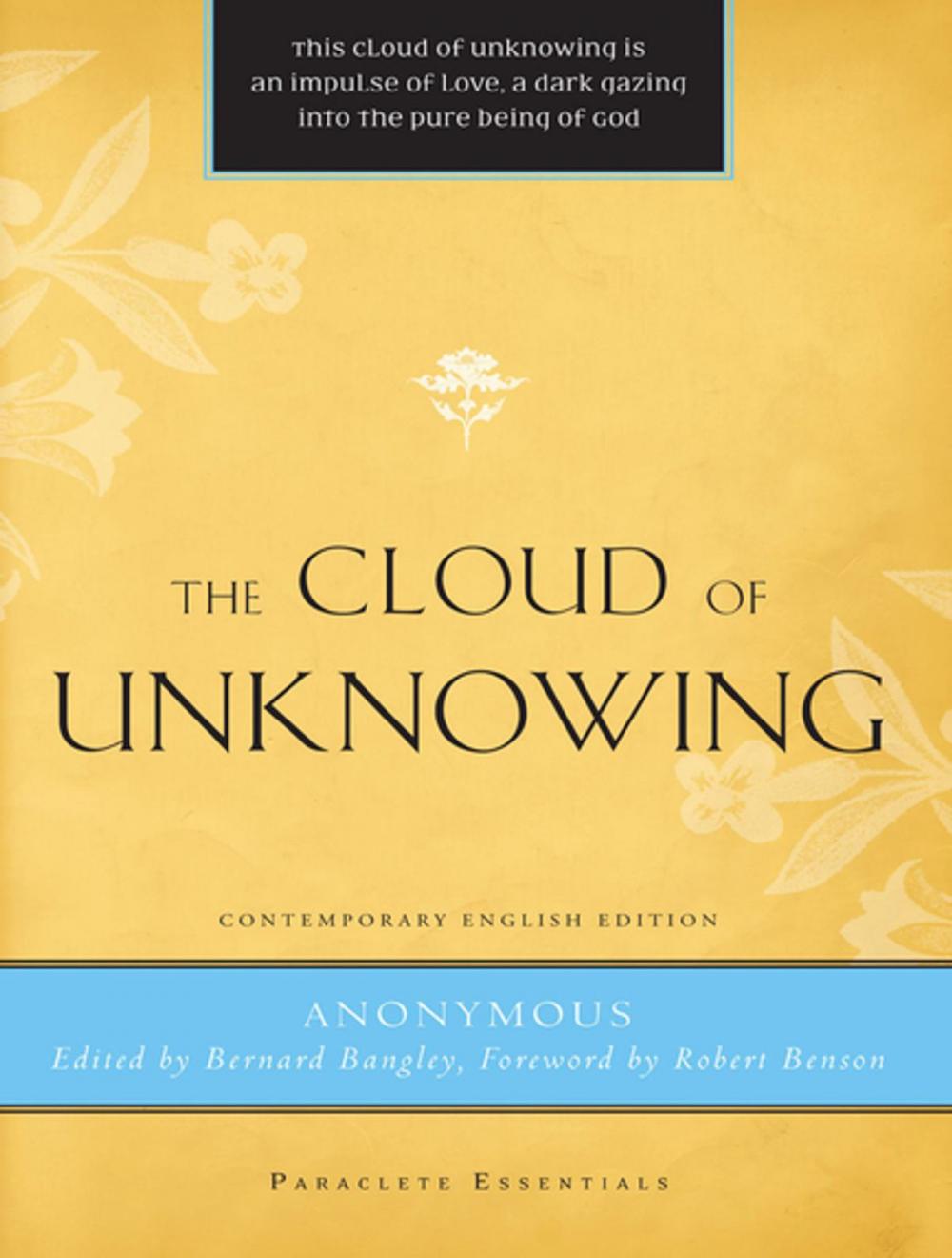 Big bigCover of The Cloud of Unknowing